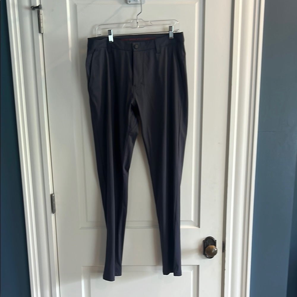 RHONE Black Dress Pants Classic Formal Wear